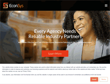 Tablet Screenshot of econsys.com